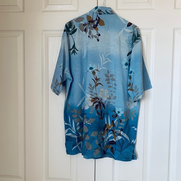 TOMMY BAHAMA Tropical Silk Short Sleeve  Camp Shirt XL - Picture 4 of 6